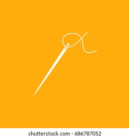 needle-with-thread-to-sew-clothes