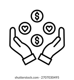 Needs Outline Icon Vector Illustration