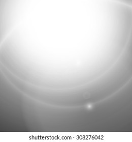 Negative like vector illustration of gray flares.