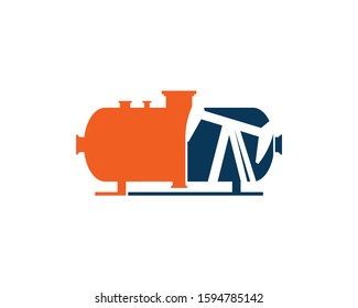 negative oil pump in oil tank shape