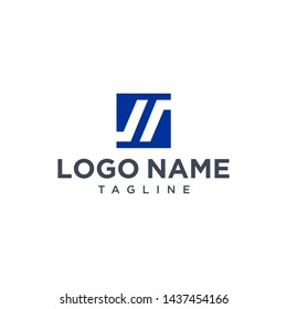negative space letter S logo design inspiration	

