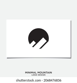 NEGATIVE SPACE MOUNTAIN LOGO DESIGN