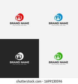 Negative Space Repair House logo. Tools. Roof repair logo. Repairs house sign. Home improvement icon. House Logo Template Design Vector, Emblem, Design Concept, Creative Symbol. Construction Logo.