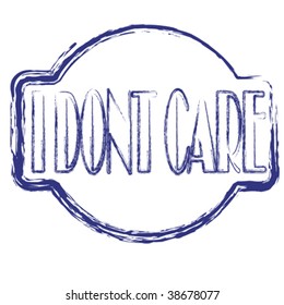 Negative stamp concept, isolated vector on white background