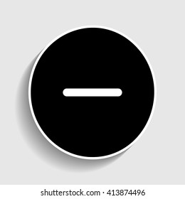 Negative symbol