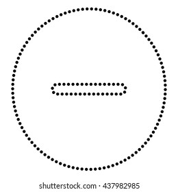 Negative symbol illustration
