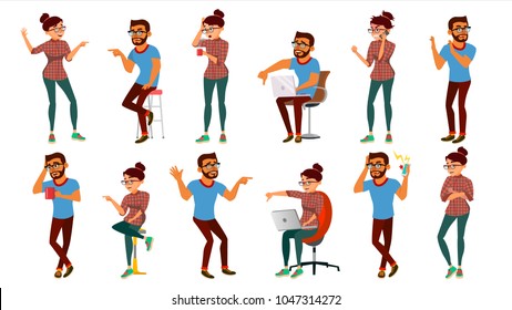 Negativity Expressing People Set Vector. Male, Female Character. Thumbs Down. Vote Finger. Face Palm. Skeptic Man, Woman Negative Emotions, Ignorant, Disliking. Cartoon Illustration