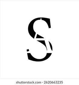 AS negetive space logo design on white background.  
AS negetive space business logo design. 
AS creative initials letter logo concept.