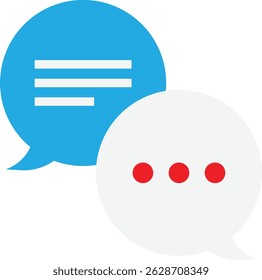 Negotiation Device Inbox Icon Vector Flat Illustration