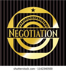 Negotiation gold emblem