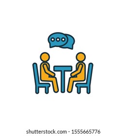 Negotiation icon. Simple element from soft skills icons collection. Creative Negotiation icon ui, ux, apps, software and infographics.