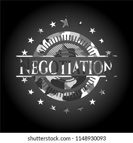Negotiation on grey camo pattern