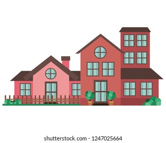 neighborhood isolated icon