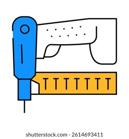 neiler tool line icon vector. neiler tool sign. isolated symbol illustration