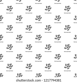 Neisseria gonorrhoedae pattern seamless vector repeat geometric for any web design
