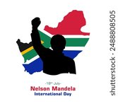 Nelson Mandela Day. He was a great politician, revolutionary, and philanthropist. Mandela Day.