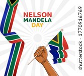Nelson Mandela Day Vector Illustration