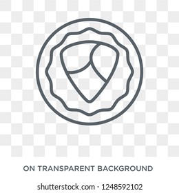 Nem icon. Trendy flat vector Nem icon on transparent background from Cryptocurrency economy and finance collection. High quality filled Nem symbol use for web and mobile