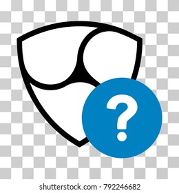 Nem State vector icon. Illustration style is flat iconic symbol on a chess transparent background.