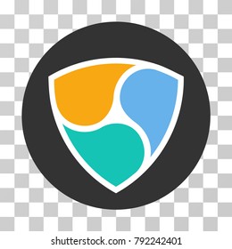 Nem vector icon. Illustration style is flat iconic symbol on a chess transparent background.