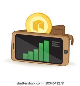Neo Coin Cryptocurrency Digital Wallet