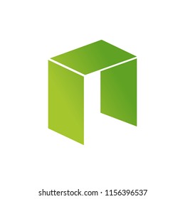 Neo NEO Cryptocurrency altcoin logo vector