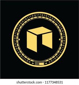 NEO cryptocurrency vector