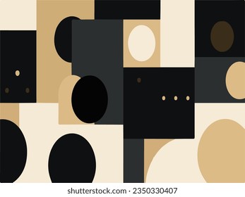 Neo geo background. Abstract background vector Made with colorful geometric shapes and simple geometrical figures