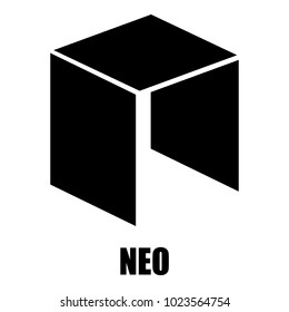 Neo icon. Simple illustration of neo vector icon for web