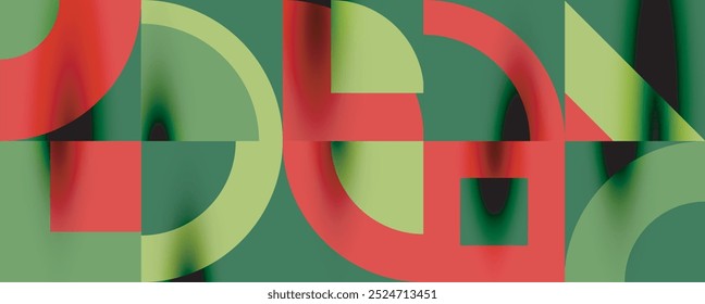 Neo memphis geometric pattern with circles, squares. Pop art abstract background for covers, banners, flyers and posters and other templates