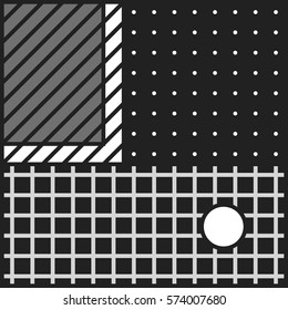 Neo Memphis patches stickers