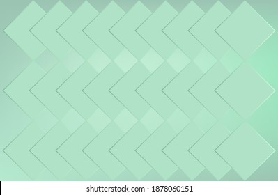 neo mint pattern. Linear geometric Art deco bricks. 20s retro style. Luxury seamless pattern. Packaging or menu design.Vector. 