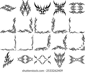 neo tattoos tribal elements designs