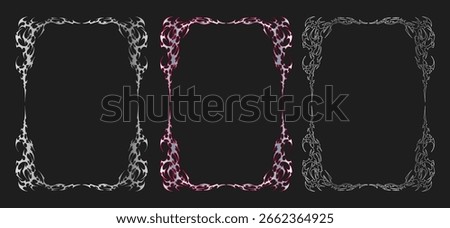 Neo Tribal Frame, Modern Tribal Frame