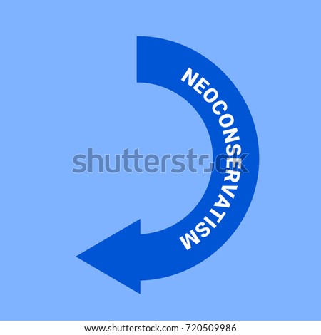 Neoconservatism - conservative and traditional political movement is returning backwards into past. Political, traditional, cultural and historical reactionism