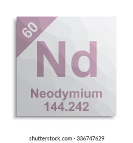 Neodymium element periodic table