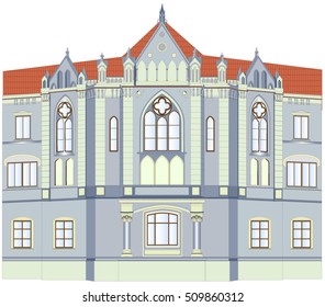 Neo-Gothic building school