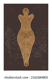 Neolithic Art Poster Trypillia Civilization Cucuteni Ancient Culture