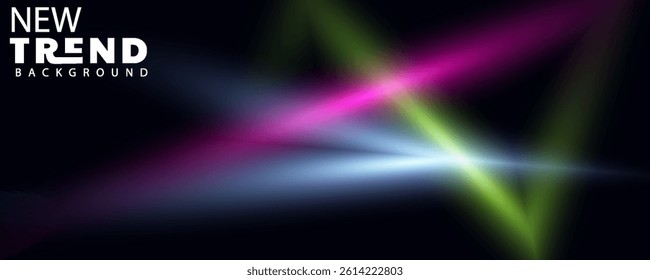 neon abstract background, Abstract blurred gradient fluid vector background design wallpaper template with dynamic color, waves, and blend. Futuristic modern backdrop design for business