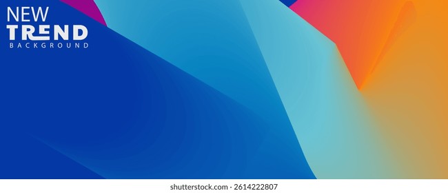 neon abstract background, Abstract blurred gradient fluid vector background design wallpaper template with dynamic color, waves, and blend. Futuristic modern backdrop design for business