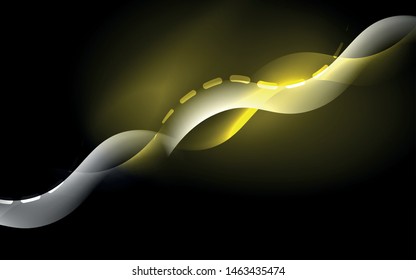 Neon abstract background. Background decoration. Trendy graphic design. Abstract magic light background.