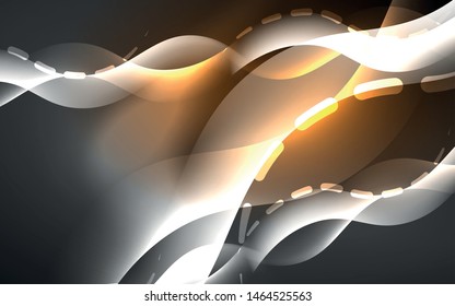 Neon abstract background. Background decoration. Trendy graphic design. Abstract magic light background.