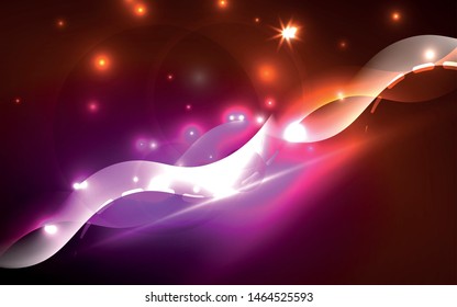 Neon abstract background. Background decoration. Trendy graphic design. Abstract magic light background.