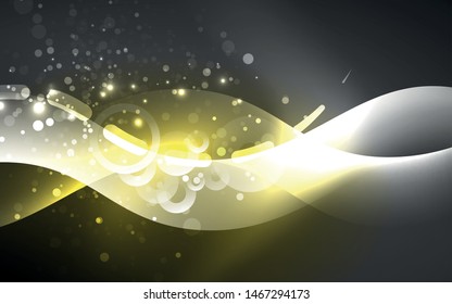 Neon abstract background. Background decoration. Trendy graphic design. Abstract magic light background.