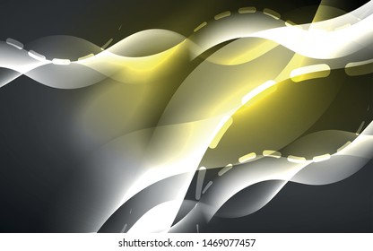 Neon abstract background. Background decoration. Trendy graphic design. Abstract magic light background.
