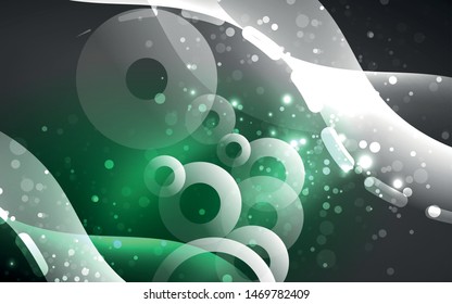 Neon abstract background. Background decoration. Trendy graphic design. Abstract magic light background.