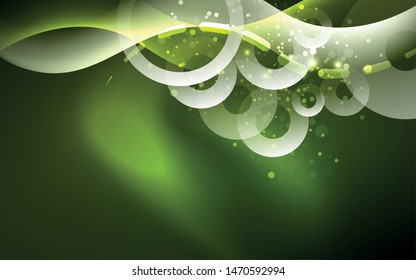 Neon abstract background. Background decoration. Trendy graphic design. Abstract magic light background.