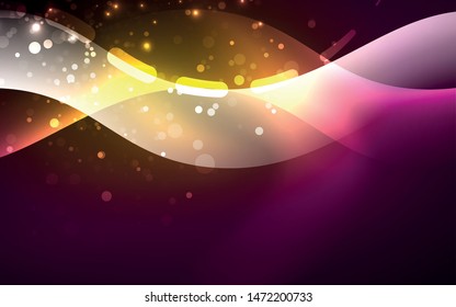Neon abstract background. Background decoration. Trendy graphic design. Abstract magic light background.
