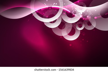 Neon abstract background. Background decoration. Trendy graphic design. Abstract magic light background.