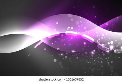 Neon abstract background. Background decoration. Trendy graphic design. Abstract magic light background.